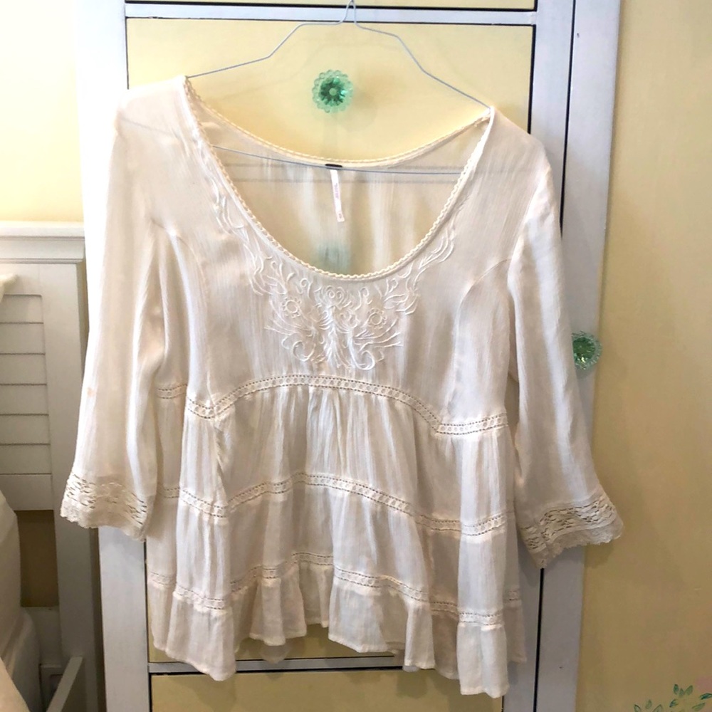 Free People babydoll top